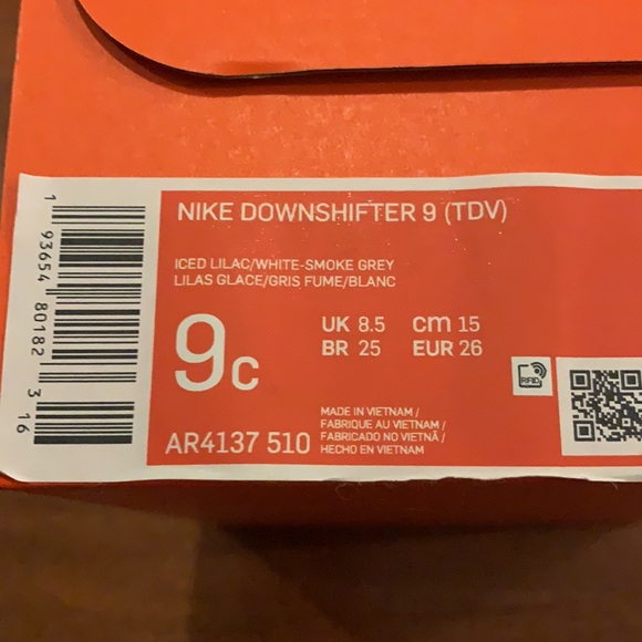 NEW Nike downshifter sneakers 9 - Picture 5 of 5
